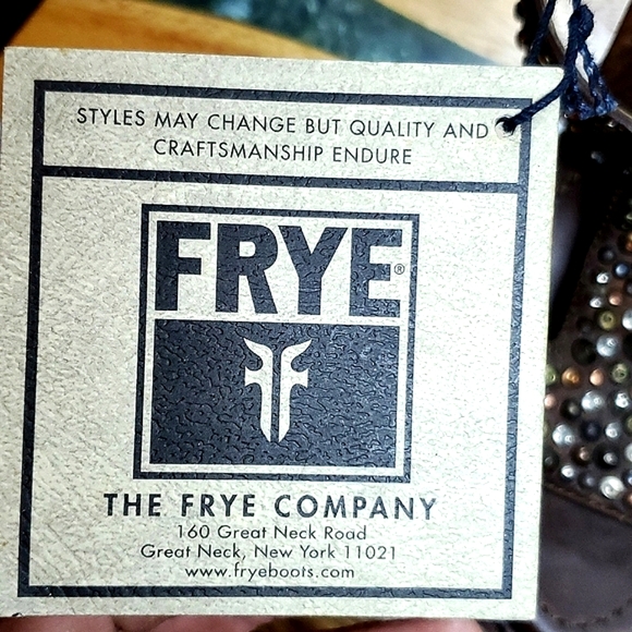 FRYE Brown Leather Heeled Sandals | Size 9 B - Picture 6 of 7